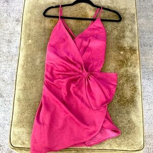 Brand new mini wrap dress with tags still on